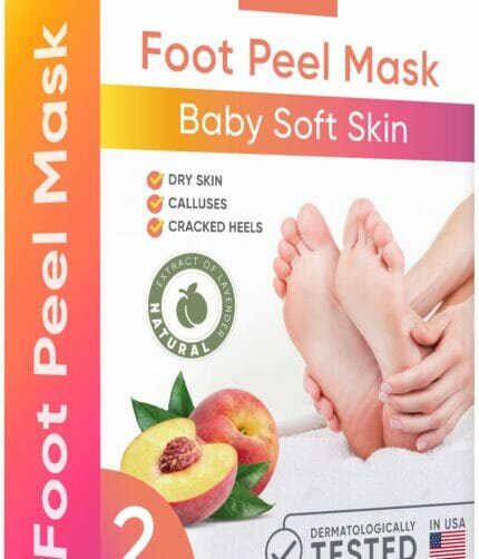Foot Peel Mask Peach (2 Pairs)