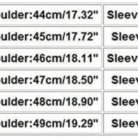 sizes of t shirt