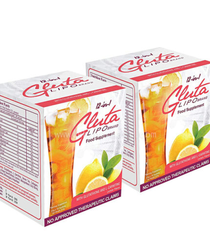 Gluta Spa Lipo 12-in-1 Whitening & Slimming Juice - 21g x 10 Sachets