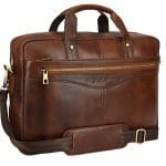 ALDEBRAN® 14"- 15.6" Leather Laptop Bag for Men