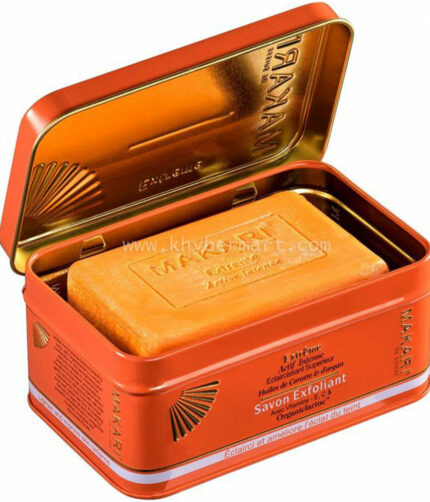 Makari Extreme Carrot & Argan Oil Bar Soap 7oz. ? Anti-Aging Soap Exfoliates & Lightens Skin with Organiclarine ? Whitening Treatment for Dark Spots, Acne Scars, Sun Patches & Hyperpigmentation