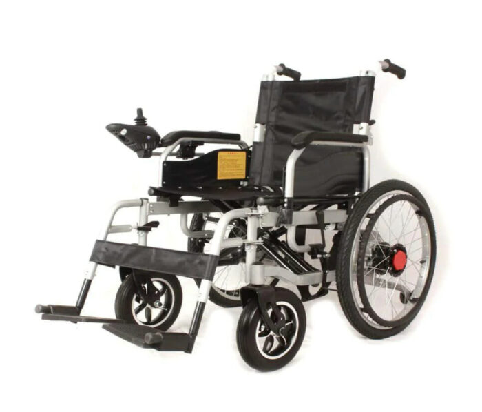 Crony Electrically PropelLED Portable Wheelchair - CN-6002, Black